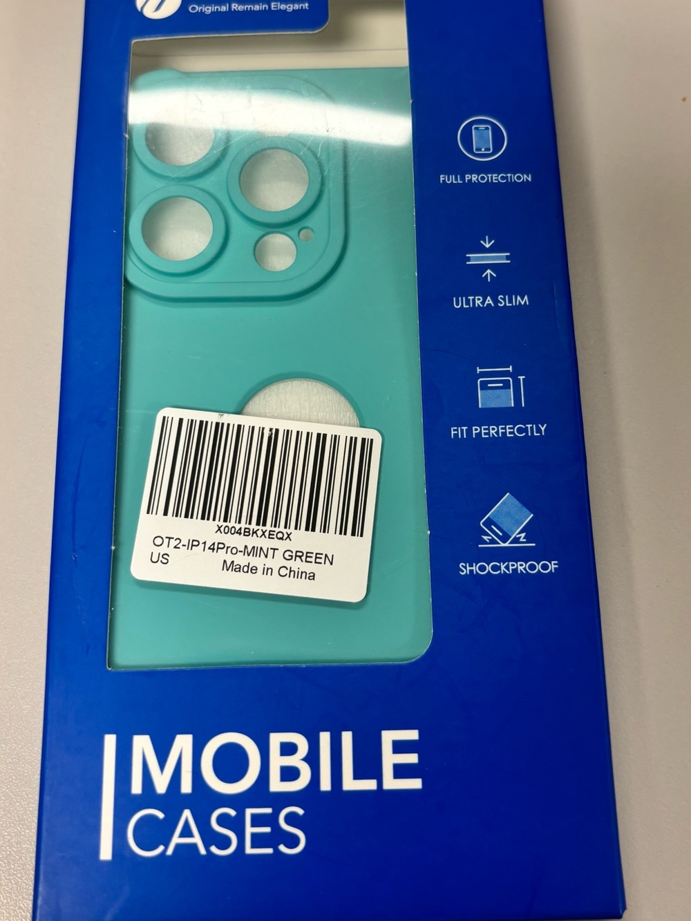 ORETECH iPhone 14 Pro Mint Green Case